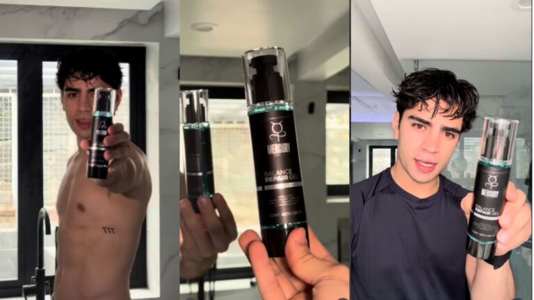 Aarón Mercury lanza Mercury Skincare Por qué el cuidado facial masculino es clave para la salud